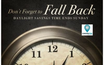 Fall Back this Sunday With DST