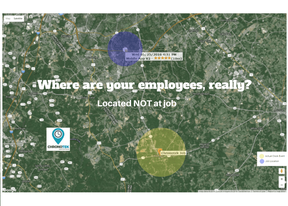Where are your employees, really? GPS time tracking