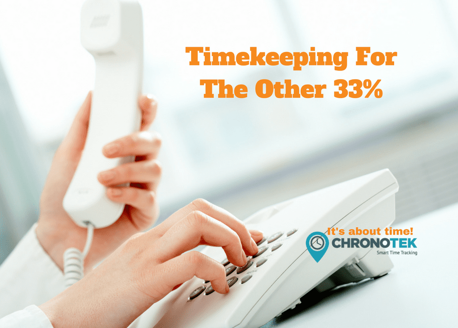 Timekeeping For The Other 33 %