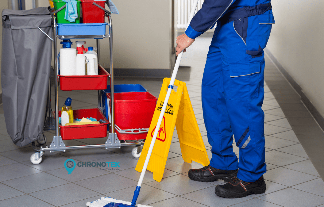Janitorial Time Tracking Software/App